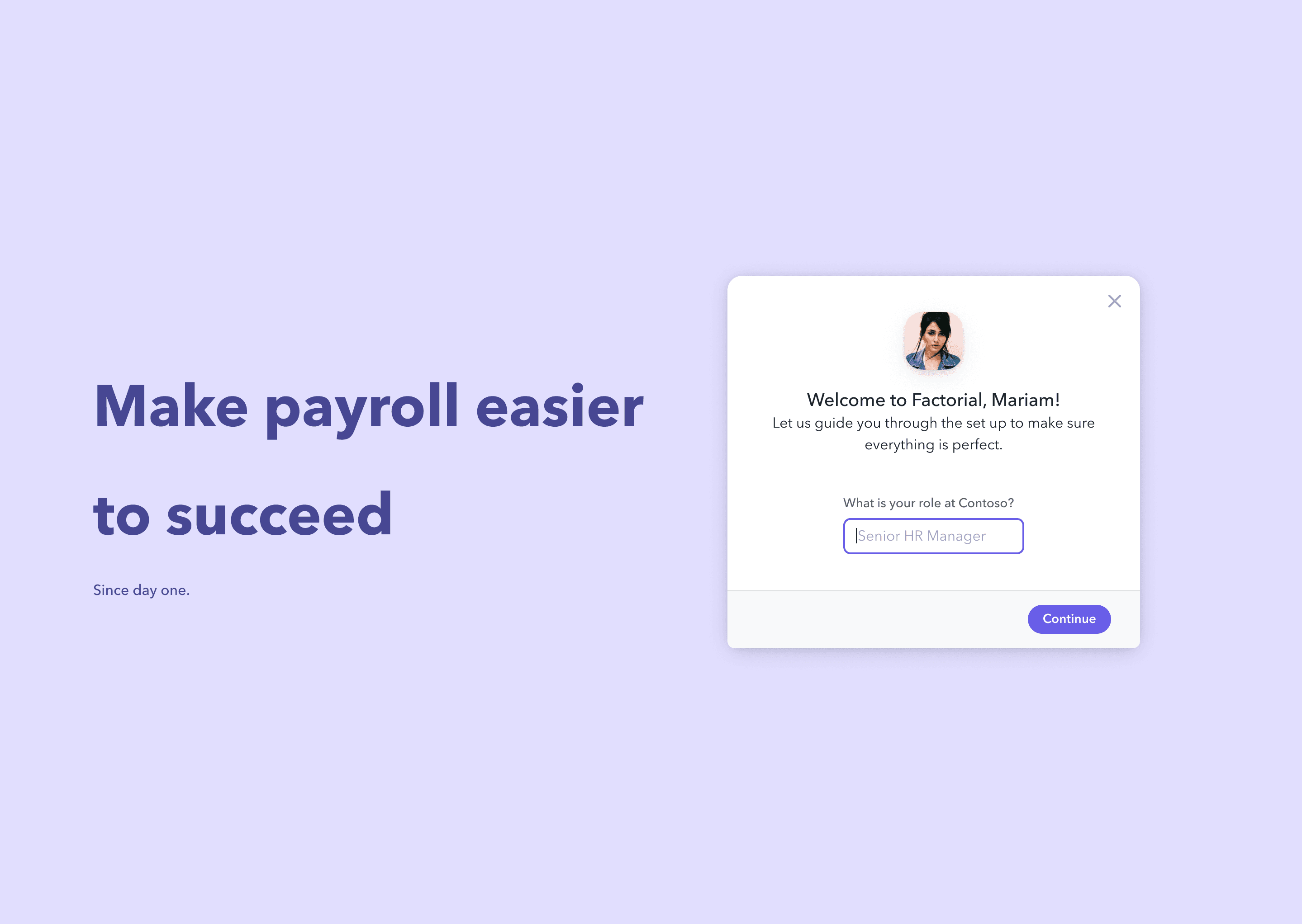 Factorial Payroll