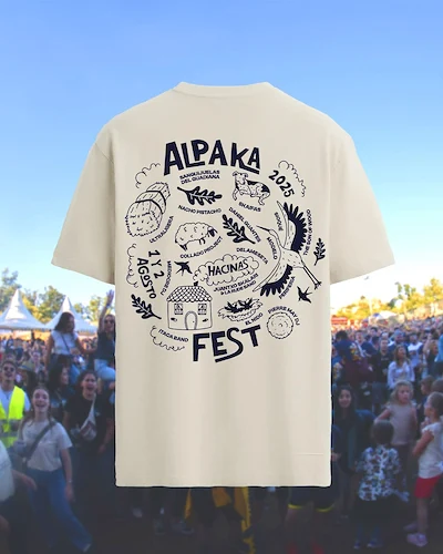 Alpaka Fest 2025 T-Shirt at Festival