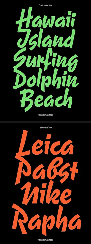 Typography Design Samples
