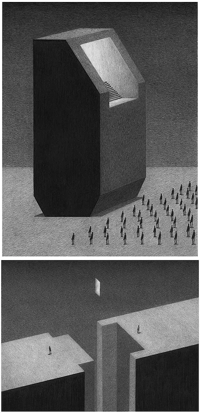 Surreal Architectural Illustrations