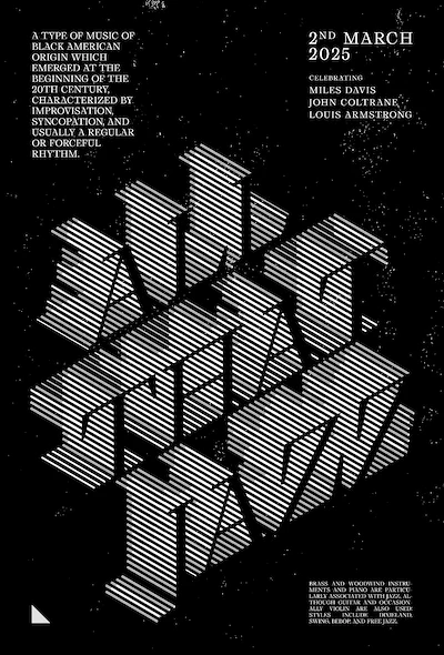 Jazz Music Poster Design