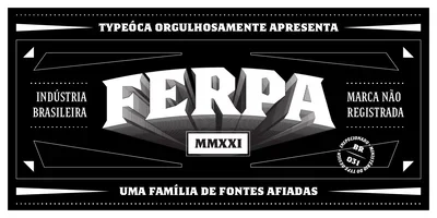 FERPA Typography Specimen