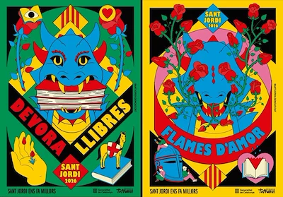 Sant Jordi Festival Posters